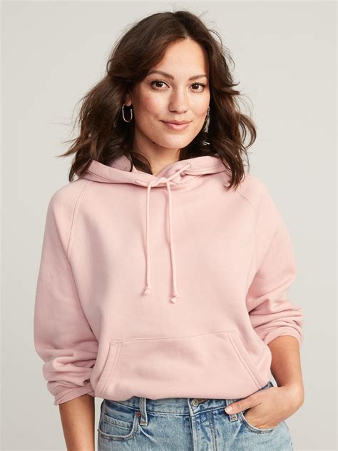 oversized fleece hoodie for girls.